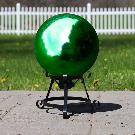 10" Shiny Garden Gazing Ball